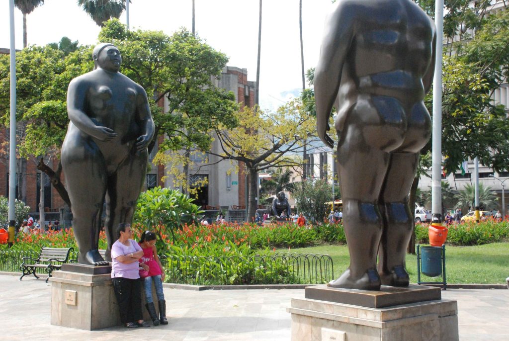 botero adam and eve sculpture