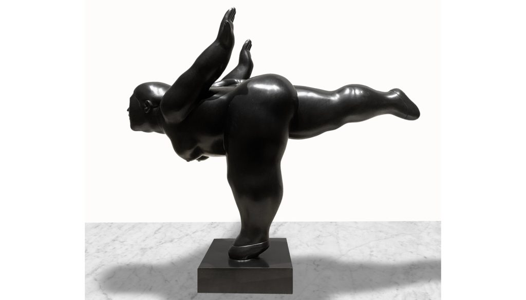 botero ballerina sculpture