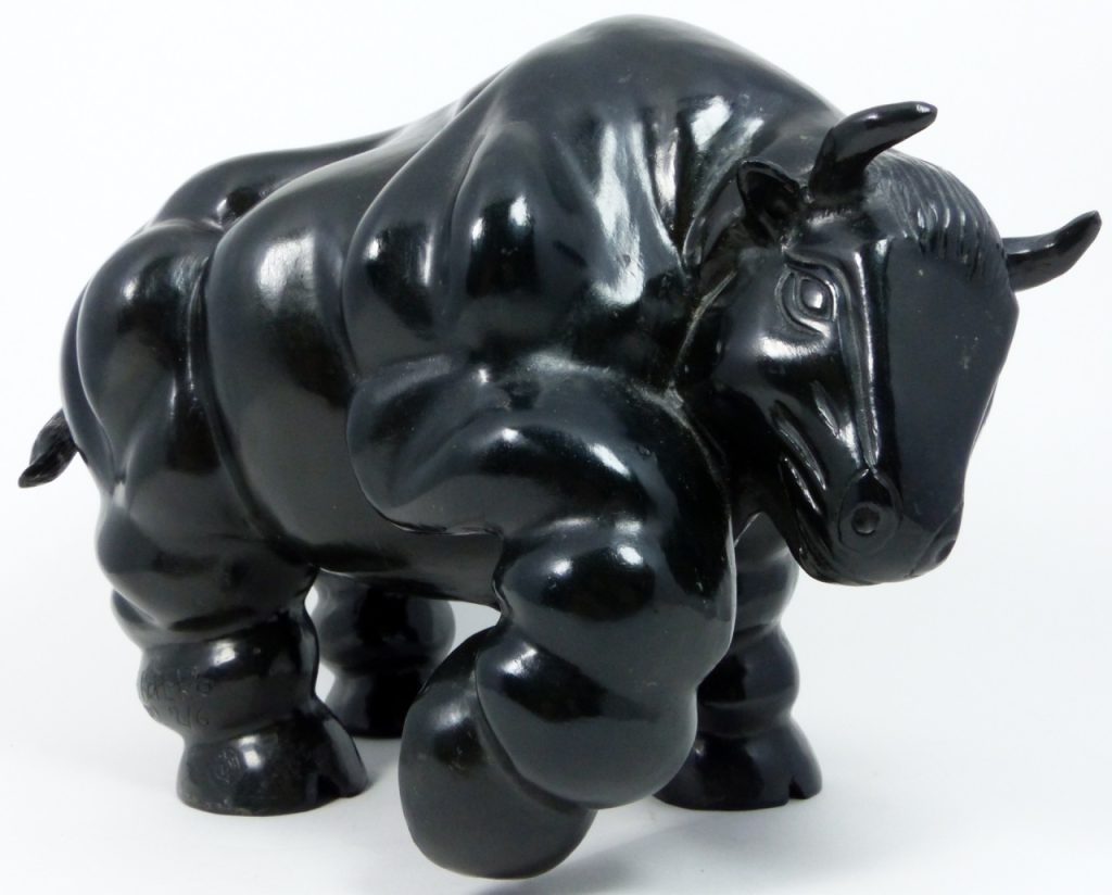 botero bull sculpture