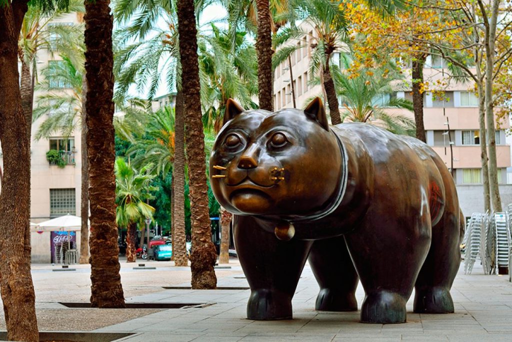 botero fat cat