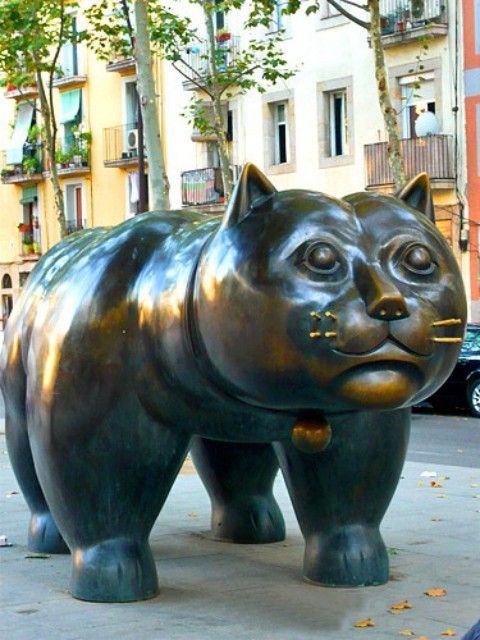 botero fat cat