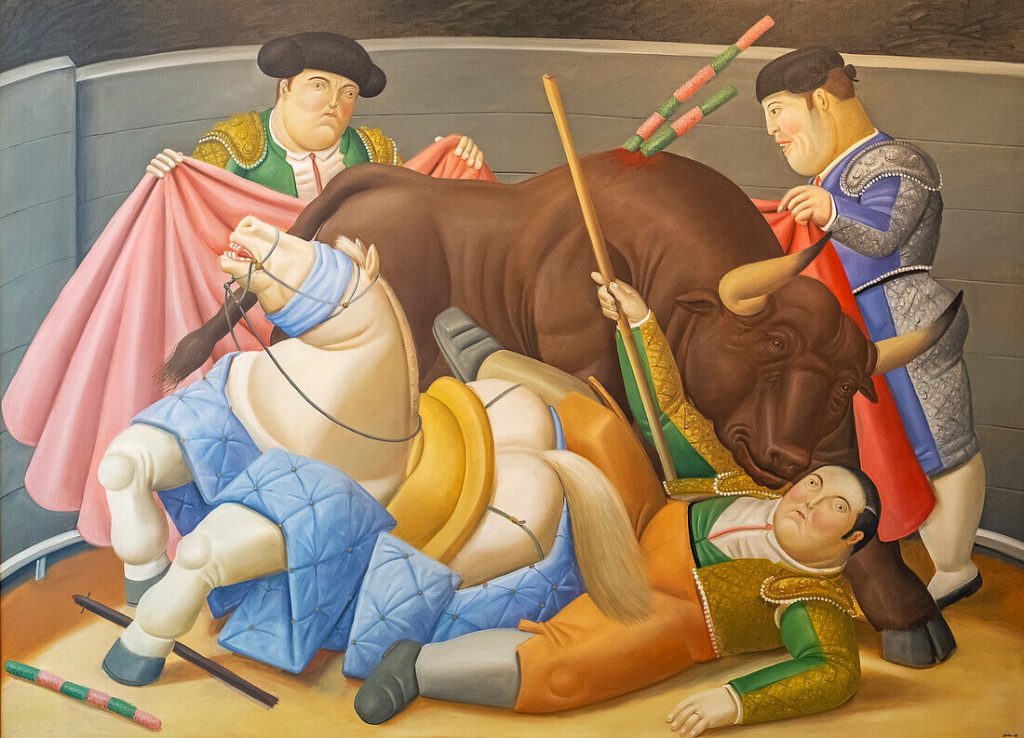fernando botero bullfight paintings