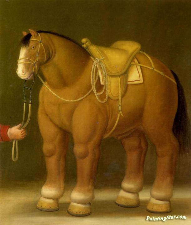 fernando botero horse sculpture