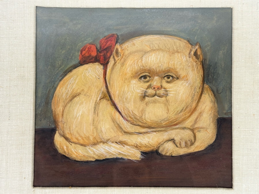 fernando botero fat cat