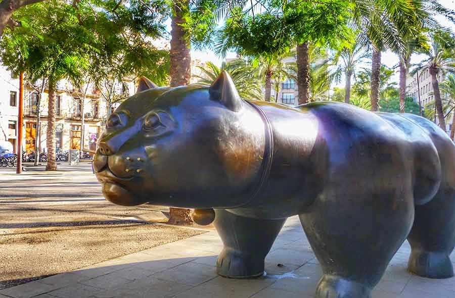 fernando botero fat cat