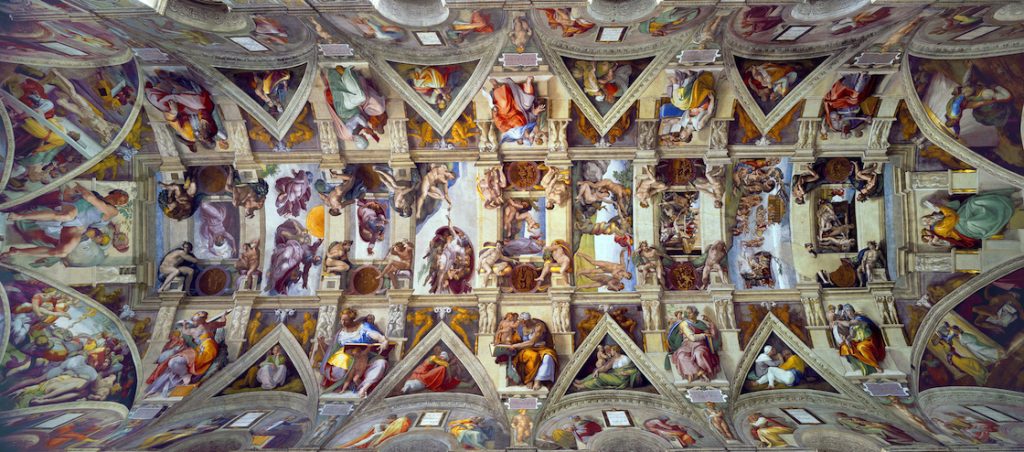 michelangelo 16th chapel painting