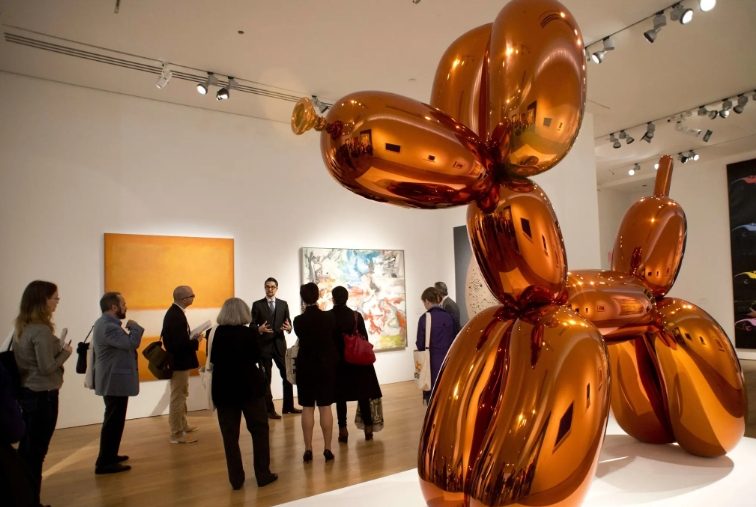 balloon sculpture jeff koons