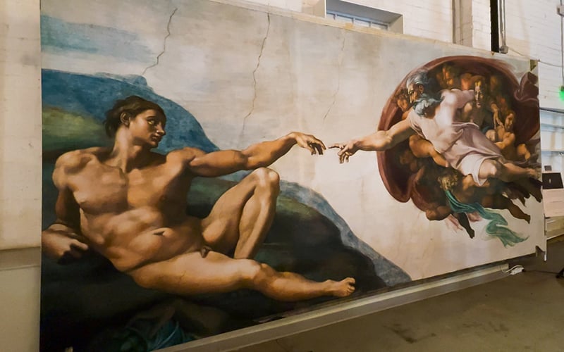 michelangelo famous art