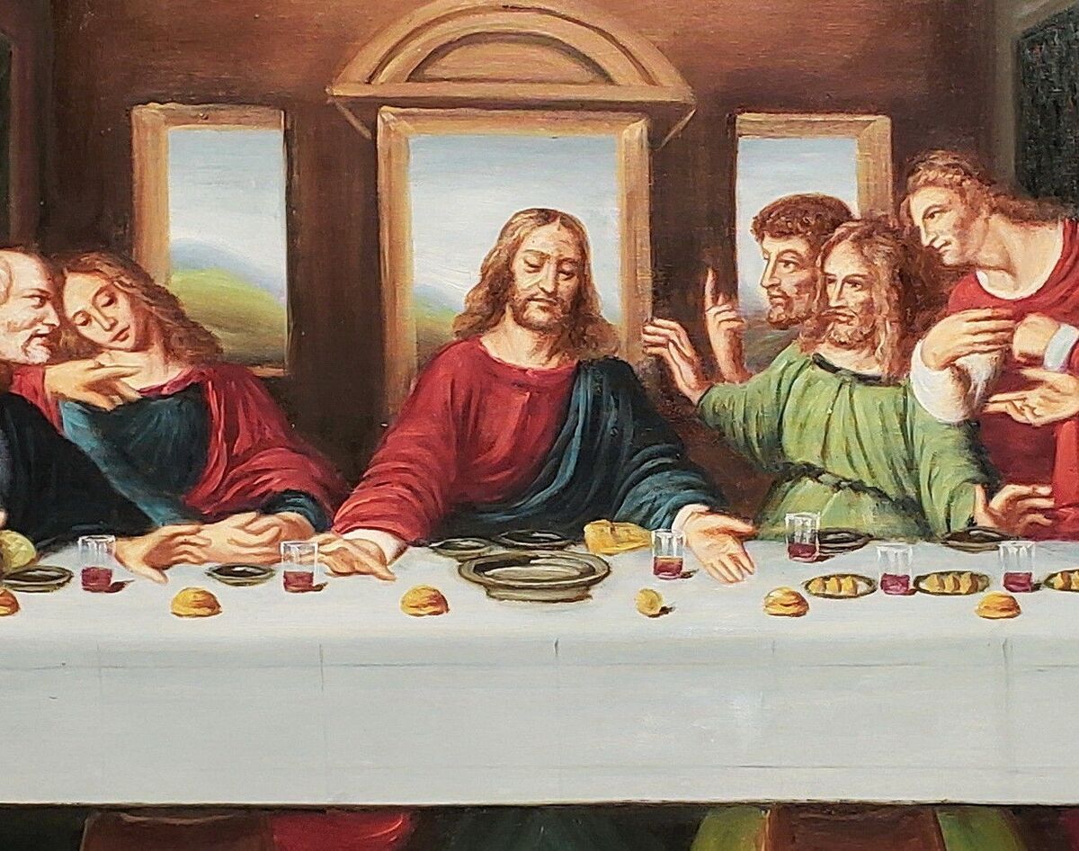 michelangelo last supper