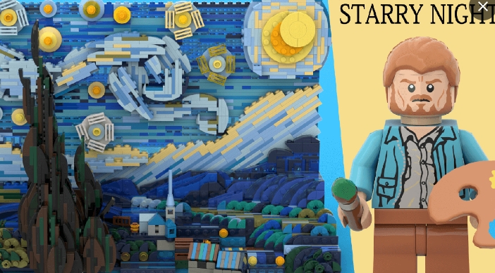 lego ideas starry night