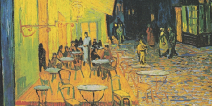 van gogh cafe terrace at night