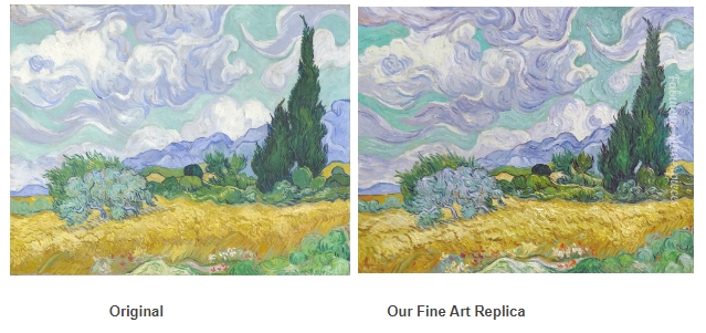 van gogh reproductions