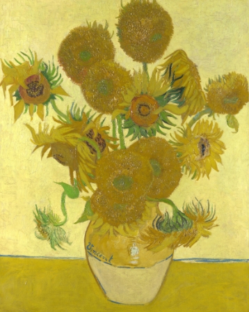 van gogh sunflowers