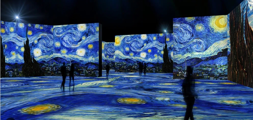 van gogh interactive museum