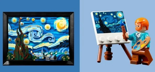 lego moma van gogh
