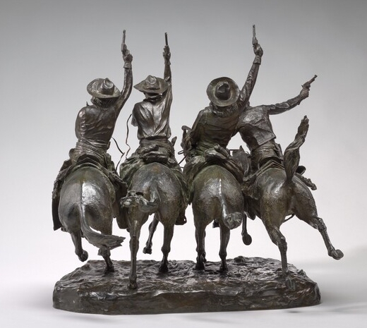 Remington Horse Statue