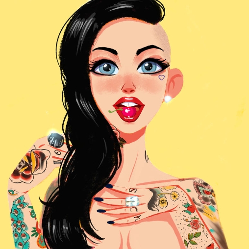christy mack art