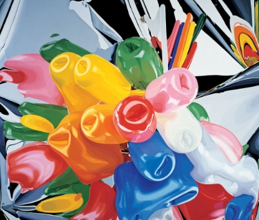 jeff koons paintings