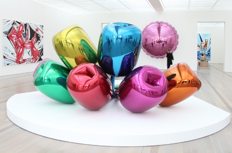 jeff koons fondation beyeler