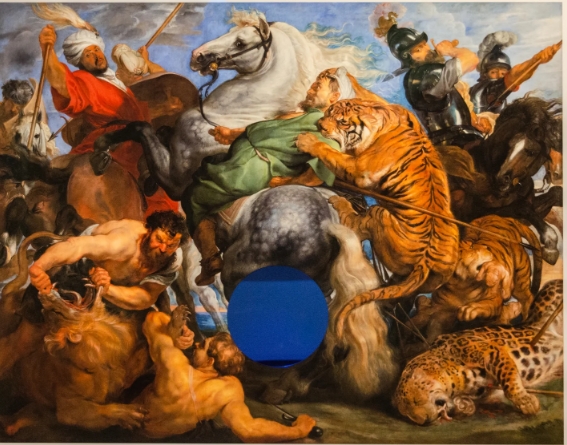 gazing ball koons
