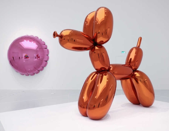 balloon sculpture jeff koons