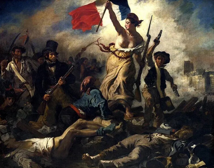 Eugène Delacroix, Liberty leading the people, 1830, Musée du Louvre, Paris