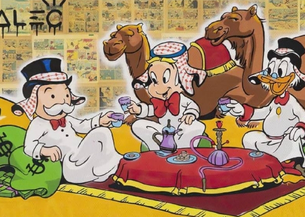 mr monopoly painting