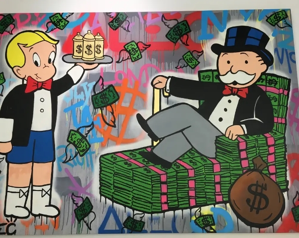 monopoly guy artist