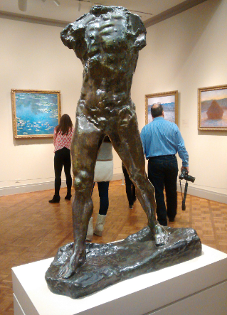 auguste rodin the walking man