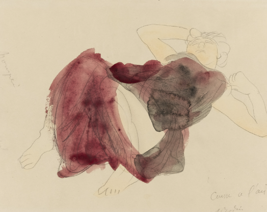 auguste rodin aquarelle
