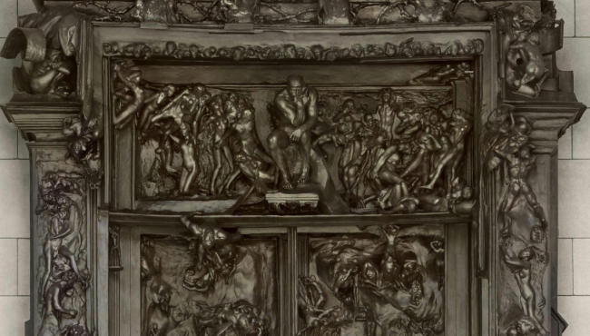 danteʼs inferno rodin