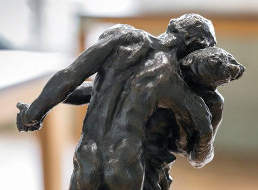 rodin couple sculpture