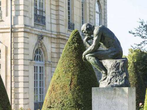 the thinker sculpture by auguste rodin