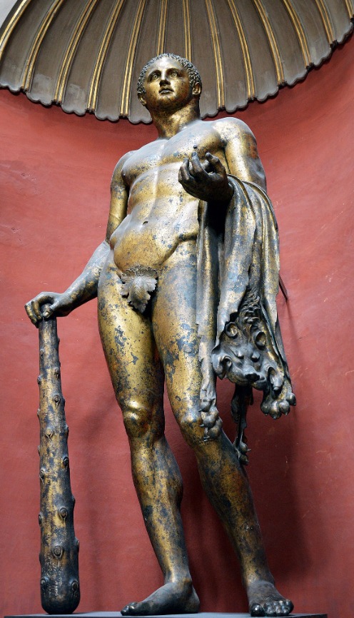 Bronze Hercules Statue
