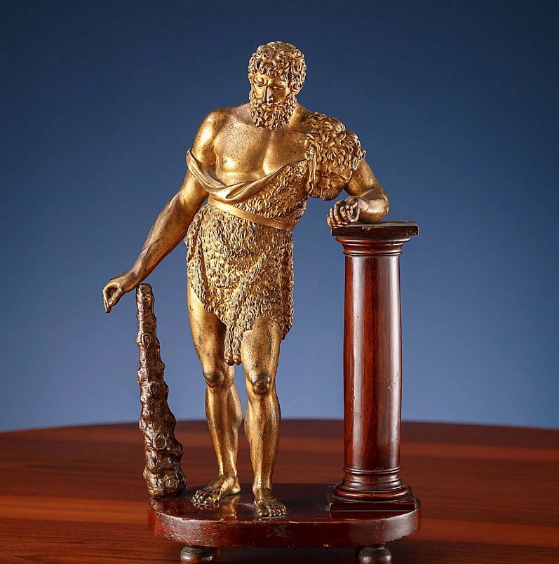 Bronze Hercules Statue