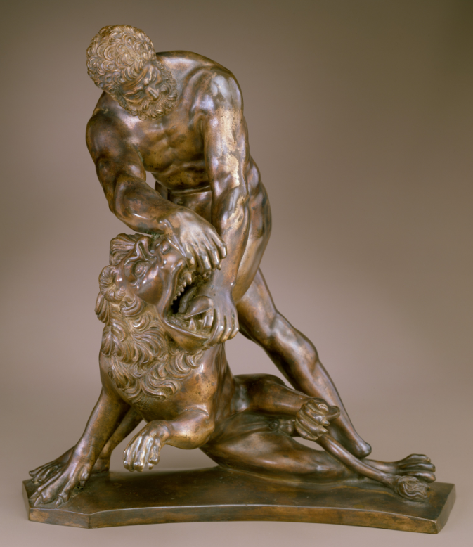 Bronze Hercules Statue