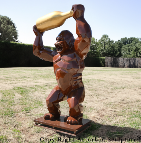 King Kong Sculpture by Richard Orlinski