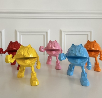 Pac-Man in Pop Art: Richard Orlinski Edition