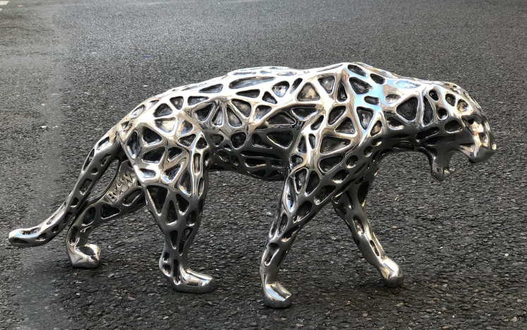 Richard Orlinski Jaguar Sculptures