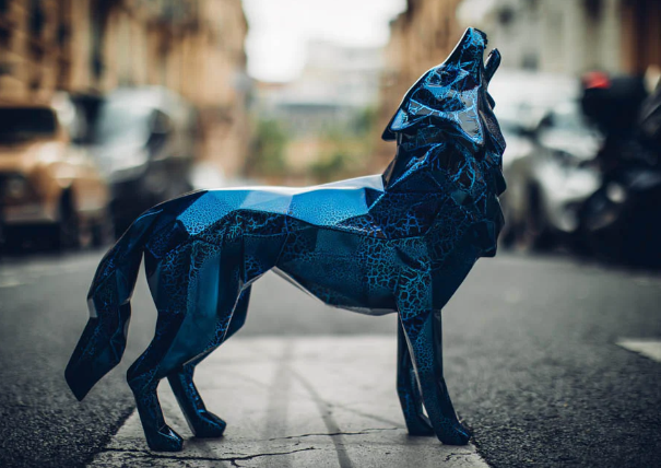 Exploring the Wild Wolf by Richard Orlinski