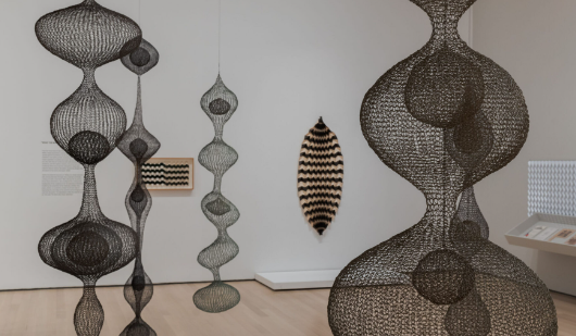 Ruth Asawa’s Wire Sculptures in Abstract Space