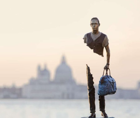 Frances Bruno Catalano Statue Interpretation