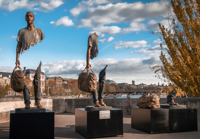 Understanding The Travelers Sculpture