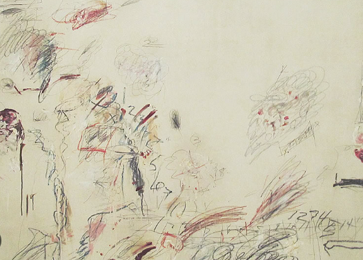 Cy Twombly’s Calligraphic Abstract Forms