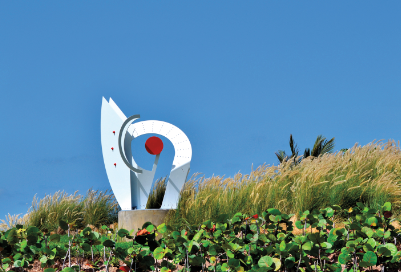 Jorge Blanco’s Vibrant Abstract Outdoor Sculptures