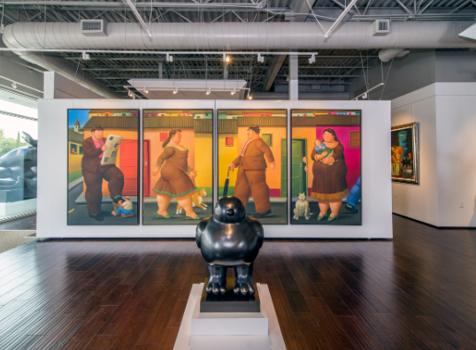 Fernando Botero’s Stylized Abstract Volumes