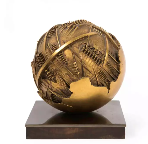 Arnaldo Pomodoro’s Abstract Bronze Reliefs