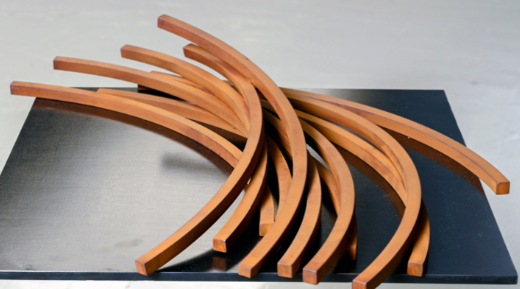Venet’s Abstract Steel Arcs