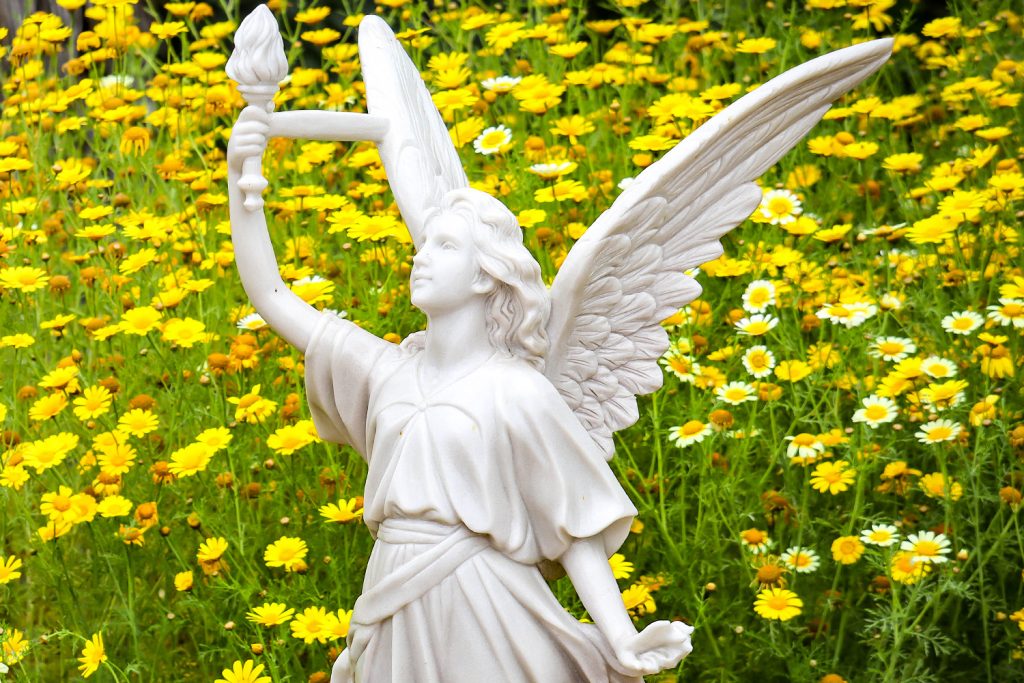 christian angel statues