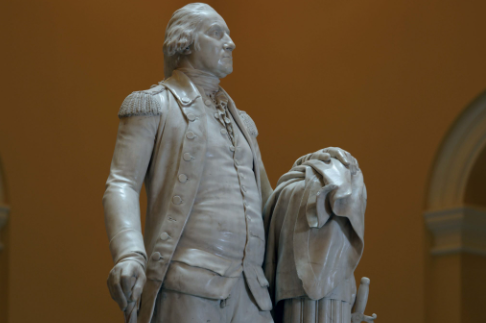 Symbolism of Leadership in George Washington Sculptures